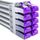 deleyCON 10x 1m CAT7 Netzwerkkabel - 10 Gigabit - RJ45 Patchkabel Ethernet Kabel (Kupfer, SFTP PiMF Schirmung) - LAN DSL Switch Modem Router Patchpanel CAT7 CAT6 CAT5 - Grau