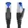 KabelDirekt – Cat 7 Netzwerkkabel, bruchfest – 5x 1m – 10 Gigabit LAN Kabel & Ethernet Kabel, erhältlich in 0,25-30m (Patchkabel für Highspeed-Netzwerke, PC, Switch/Router/Modem, RJ45, schwarz)