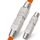 HB-DIGITAL 2x CAT 7 LSA werkzeugloser Netzwerkkabel Verbinder CAT 7 STP feldkonfektionierbare Kupplung Adapter Verlängerung für LAN Verlegekabel Ethernet Installationskabel