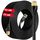 LAN Kabel 40 meter Outdoor & Indoor, S/FTP Cat 7 Hochgeschwindigkeits 10Gbit/s 600MHz Gigabit Flach Ethernet Netzwerkkabel(40 Clips), Draussen Wasserdicht RJ45 Lan kabel, für PC/PS5/Xbox/Switch/Modem