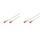 DIGITUS LAN Kabel Cat 6 - 5m RJ45 Netzwerkkabel - S/FTP Geschirmt - Kompatibel zu Cat 6A & 7 - Weiß (2er Pack)
