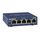 NETGEAR GS105GE LAN Switch 5 Port Netzwerk Switch (Plug-and-Play Gigabit Switch LAN Splitter, LAN Verteiler, Ethernet Hub, lüfterloses Metallgehäuse, ProSAFE Lifetime-Garantie), Blau