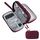Skycase Kabeltasche,Doppelte Kabel Tasche Elektronikzubehör Tragbare Kabelorganizer Tasche,Travel Essentials Tech Pouch Bag für Elektronische Accessoires Powerbank Kabeltaschen