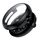 FDHYFGDY Hülle für Google Pixel Watch 4 45mm Schutzhülle mit Displayschutz, Hard Anti Kratz Ultradünne, Schutzfolie Kompatibel mit Google Pixel Watch 4 - Schwarz