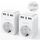 Reiseadapter USA Adapter Amerika Deutschland Stecker 2USB 1USB C (3A),4-in-1 Steckdosenadapter Reisestecker Stromadapter für Kanada Thailand Mexiko Wand Ladegerät Ladestation, Steckdose(2PCS)