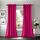 MIULEE Beerenfarbe Samtvorhang Ösen 2er Set 140X225, Blickdichte Vorhänge Samt für Deko Schlafzimmer Wohnzimmer, Sehr Weicher Vorhang Verdunkelung Velvet Curtains, Verdunkelnd Samt Gardinen Blickdicht
