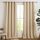 PONY DANCE Beige Vorhänge Wärmeisolierend Ösenschal 2er Set H 240 x B 132 cm Verdunklungsvorhänge Thermovorhang gegen Hitze Wohnzimmer Gardinen Blickdicht, Biscotti Beige