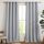 PONY DANCE Ösen Gardinen Blickdicht 2er Set H 240 x B 132 cm Verdunklungsvorhänge für Schlafzimmer Thermo Vorhänge gegen Hitze Blackout Thermal Curtains, Silbergrau