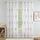 MIULEE Wohnzimmer Vorhänge Transparent mit Rosa und Weiss Blätter Muster, Modern Stickerei Gardinen Ösen für Schlafzimmer Deko, 2er Set Schöne Blätter Muster Vorhang Fenster H 260 x B 140
