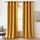 Woaboy Samtvorhänge Verdunkelungsvorhang Gardinen Samt mit Ösen Blickdicht für Wohnzimmer Blackout Curtains Thermovorhang Schalldämmend Schlafzimmer 2er Set 140x200cm (B x H) Gelb