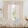 MIULEE Leinen Gardinen Vorhänge mit Kräuselband Gardine Vorhang Leinenoptik kräuselband Wohnzimmer Modern Voile Schienensystem Schlafzimmer 2er Set Weißer Reis 140x160 cm