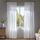 Deconovo Vorhang mit Kräuselband Wohnzimmer Stores Schal Transparent Gardinen für Schiene Schlafzimmer Leinenoptik, 229x140 cm(HöhexBreite), Weiß, 2er Set