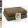ZOLLNER 2er Set Badetücher - weiche und saugstarke Duschtücher - waschbar bis 95°C - Baumwolle - 100x150 cm in braun