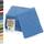 ZOLLNER 10er Set Waschlappen - weiche und saugstarke Waschhandschuhe - waschbar bis 95°C - Baumwolle - 16x21 cm in blau
