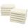 ZOLLNER 10er Set Seiftücher - weiche und saugstarke Waschlappen - waschbar bis 95°C - Baumwolle - 30x30 cm in beige