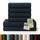 Blumtal Premium Frottier Handtücher Set 4 teilig 100% Baumwolle - Oeko-TEX zertifiziertes Badetuch 2X (70x140 cm) + Towel 4X (50x100 cm) - saugstarkes Frottiertücher Set - Handtücher Blau Dunkel