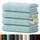 Blumtal Premium Frottier Handtücher Set 4 teilig 100% Baumwolle - Oeko-TEX zertifizierte Badetücher 70x140 cm (4X) - saugstarke Handtücher waschbar 60 °C - Duschhandtuch 70x140 Hellblau