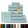 Blumtal Premium Frottier Handtücher Set 10 teilig 100% Baumwolle - Oeko-TEX zert. Badetuch 2X (70x140cm) + Handtuch 4X (50x100cm) + Gästehandtuch 2X (30x50cm) + Waschlappen 2 x (15x20cm) Blau Hell