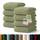 Blumtal Premium Frottier Handtücher Set 8 teilig 100% Baumwolle - Oeko-TEX zertifizierte Handtücher 8X (50x100 cm) - saugstarke Handtücher waschbar bei 60 °C - Handtuch Grün Pastel