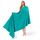 American Soft Linen Großes Jumbo-Badetuch aus 100% türkischer echter Baumwolle, 35 x 70 cm, Premium-& Luxus-Handtücher für Badezimmer, maximale Weichheit & saugfähiges Badelaken – Türkisblau