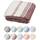 DEMMEX Bio-Baumwolle Hamamtuch 90x180 cm groß | Diamond Weave Pestemal | 100% Türkische Baumwolle Saunahandtuch | Leichtes Strandtuch & Badetuch | Saugstark, Schnelltrocknend & Platzsparend, Burgund