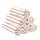 JML Mikrofaser-Badetücher, übergroße Handtuch-Sets, 68.6 x 139.7 cm, extra saugfähig, schnell trocknend und antibakteriell, Sporthandtuch, Yoga-Handtuch 6 Pack-stripecoffee