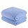 JML Luxus-Hotel- und Spa-Badetücher (2 Stück, 76,2 x 152,4 cm) – 350 g/m² hochdichte Fleece-Handtuch-Sets – super weich und saugfähig, fusselfrei, lichtbeständig, übergroßes Badetuch, blau