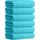 JML Badetücher, Mikrofaser-Badetuch-Set, 6 Stück, 76,2 x 152,4 cm, weiche, saugfähige Mikrofaser-Badehandtücher für Körper, Erwachsene, Aquamarin