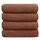 Jml Mikrofaser-Badetücher, Badetuch, 4 Stück, 76,2 x 152,4 cm, übergroß, weich, super saugfähig und schnell trocknend, Badezimmer-Handtuch-Set für Sport, Fitness, Yoga (braun)