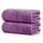 Tens Towels Extra große Badetücher, 89 x 178 cm, 100 % Baumwolle, größeres und leichteres Gewicht, schnelles trocknen, super weich und saugfähig, übergroße Badetücher, 2 Stück, Violett