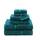 COTTON CRAFT Ultra weiches Luxus-Handtuch-Set, 6-teilig, ringgesponnene Baumwolle, 580 g/m², schwer, 2 Badetücher, 2 Handtücher, 2 Waschlappen, Blaugrün
