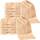 REDBEST Gästetuch 12er-Pack Chicago apricot Größe 30x50 cm - saugstark, strapazierfähig, ideal für Reisen, Sport (weitere Farben)