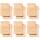 REDBEST Waschhandschuhe, Waschlappen 12er-Pack Chicago apricot Größe 15x21 cm - saugstark, strapazierfähig, ideal für Reisen, Sport (weitere Farben)