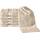 REDBEST Gästetuch 6er-Pack Chicago beige Größe 30x50 cm - saugstark, strapazierfähig, ideal für Reisen, Sport (weitere Farben)