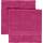 REDBEST Seiftuch 2er-Pack Chicago Fuchsia Größe 30x30 cm - saugstark, strapazierfähig, ideal für Reisen, Sport (weitere Farben)