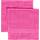 REDBEST Seiftuch 2er-Pack Chicago pink Größe 30x30 cm - saugstark, strapazierfähig, ideal für Reisen, Sport (weitere Farben)
