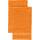 REDBEST Gästetuch 2er-Pack Chicago orange Größe 30x50 cm - saugstark, strapazierfähig, ideal für Reisen, Sport (weitere Farben)