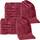REDBEST Gästetuch 12er-Pack Chicago weinrot Größe 30x50 cm - saugstark, strapazierfähig, ideal für Reisen, Sport (weitere Farben)