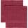 REDBEST Seiftuch 2er-Pack Chicago weinrot Größe 30x30 cm - saugstark, strapazierfähig, ideal für Reisen, Sport (weitere Farben)