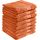 REDBEST Duschtuchset, Frottierset 8er-Pack Chicago Terra Größe 70x140 cm - saugstark, strapazierfähig, ideal für Reisen, Sport (weitere Farben)