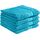 REDBEST Duschtuchset, Frottierset 4er-Pack Chicago türkis Größe 70x140 cm - saugstark, strapazierfähig, ideal für Reisen, Sport (weitere Farben)