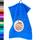 Lashuma Handtuch 30x50 cm in Karibik Blau, London Flauschiges Handtuch für Gesicht, Kinder und Gäste, Aus 100% Baumwolle