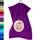 Lashuma Badezimmer Gästehandtuch 30x50 cm, London Frotteetuch - Gästetuch Lila - Aubergine