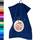 Lashuma Gästehandtuch Blau - Marine, London kleines Handtuch WC Händehandtuch 30x50 cm