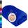 Lashuma Badetuch 70x140 cm, London Luxus Duschtuch Baumwolle Azur Blau, Ideal für den Strand und Wellness