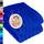 Lashuma Wellness Handtuch Set 50x100 cm aus hochwertiger Baumwolle Azur Blau, London Luxuriöses Handtuch Geschenkset für Damen, Ideal für Spa und Entspannung