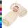 Lashuma Waschlappen Baby 30x30 cm Natur London 2er Set aus Baumwolle, Weiche Frottee Waschlappen für das Gesicht und Kinder