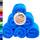 Lashuma Baby Waschlappen 30x30 cm, London 6er Set Mini Handtücher Karibik Blau, Flauschige Baumwolle