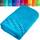 Lashuma XXL Badetuch groß, Lugano Saunahandtuch Herren Blau - Aquamarin 80x200 cm