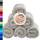 Lashuma Frottee Waschlappen Set Kiesel - Grau, London 6X Handtuch Set Gästetücher 30x30 cm